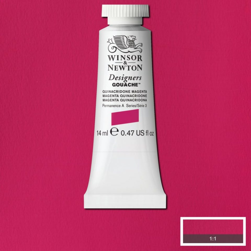 14ml Quinacridone Magenta - Designers Gouache