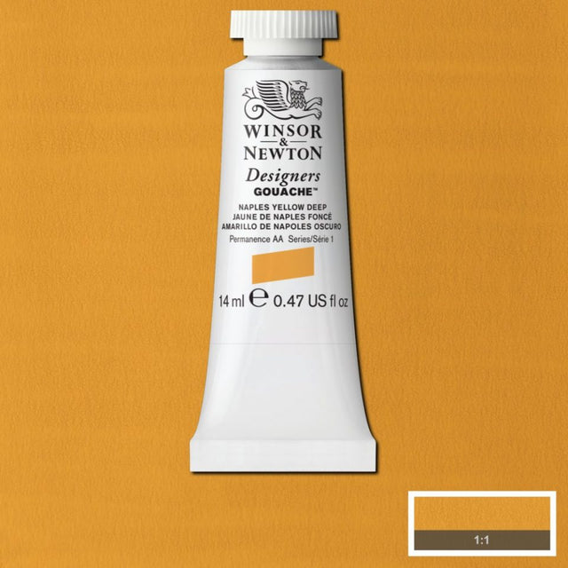 14ml Naples Yellow Deep - Designers Gouache