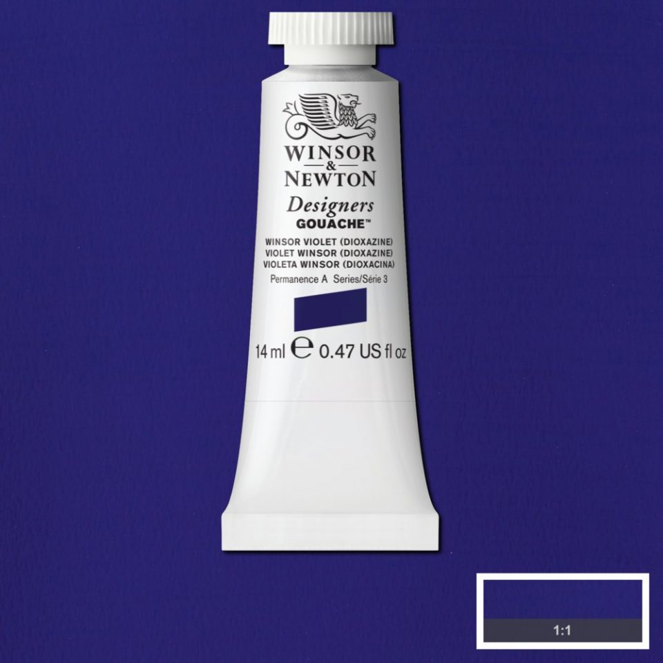 14ml Winsor Violet Dioxazine - Designers Gouache