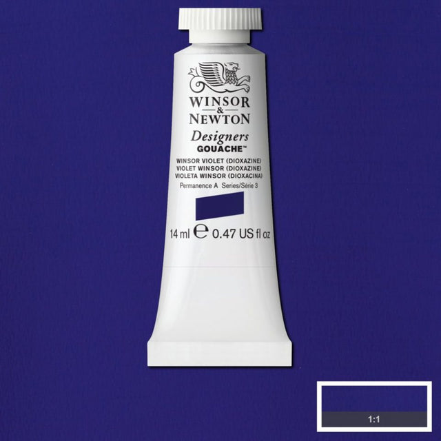 14ml Winsor Violet Dioxazine - Designers Gouache