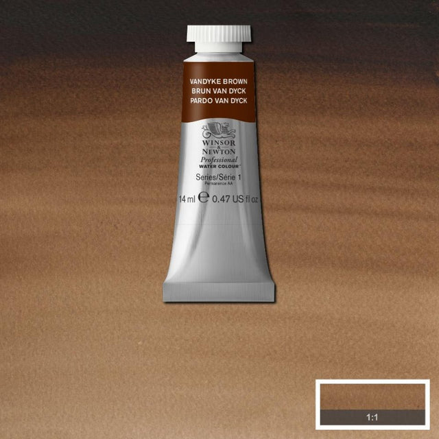 Vandyke Brown 14ml - S1 Professional Watercolour