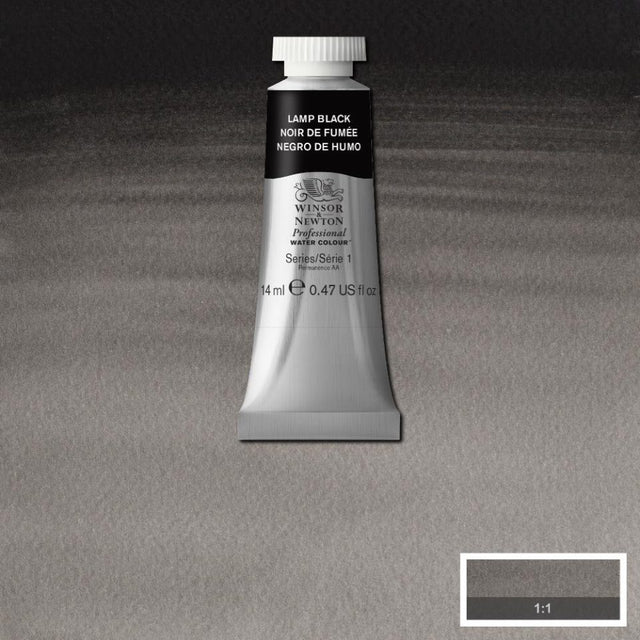 Lamp Black 14ml - S1 Professional Watercolour