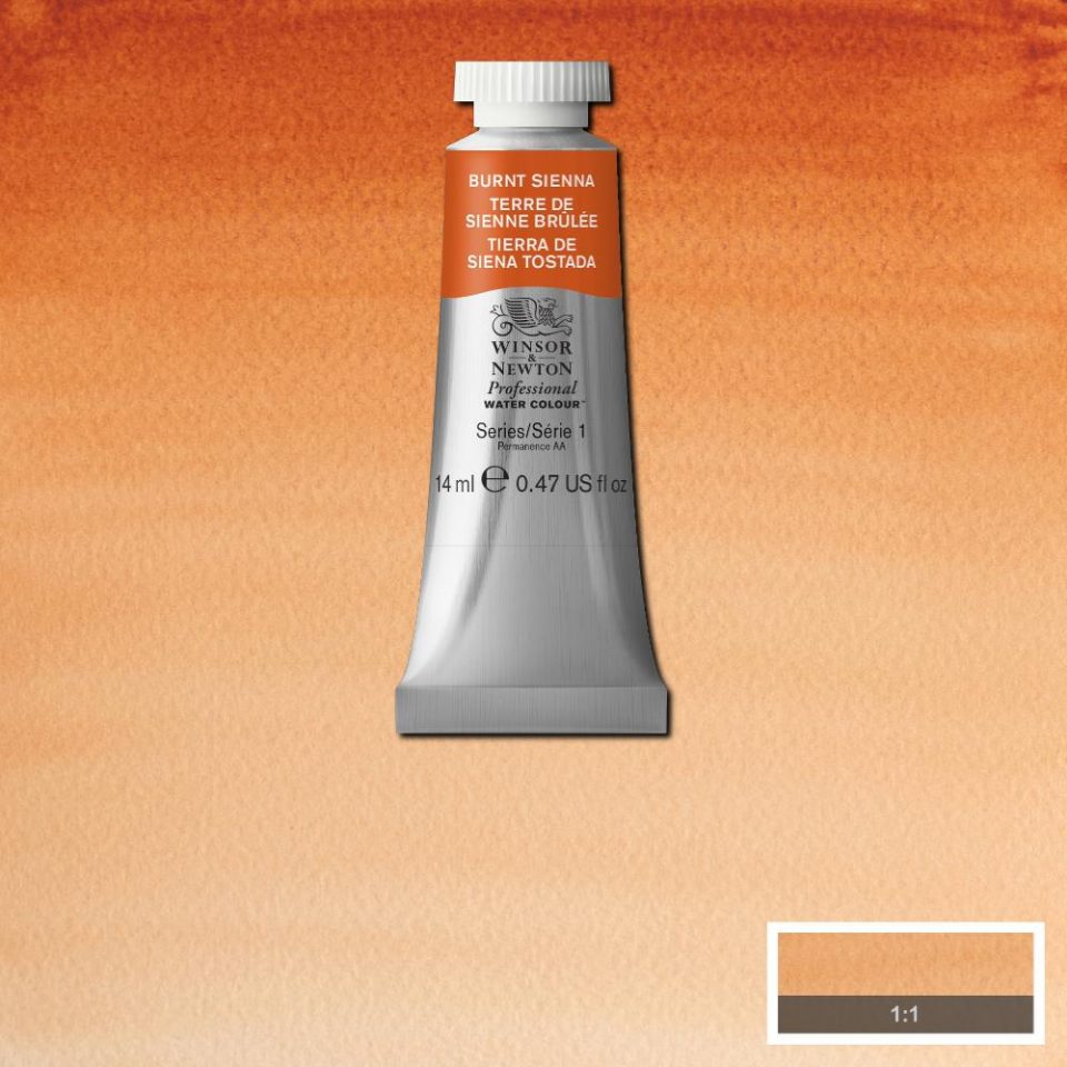 Burnt Sienna 14ml - S1 Professional Watercolour