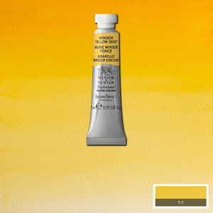 Winsor Yellow Deep 5ml - S1 Professional Watercolour