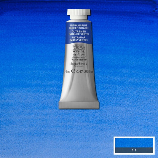 Ultramarine Green Shade 14ml - S2 Professional Watercolour