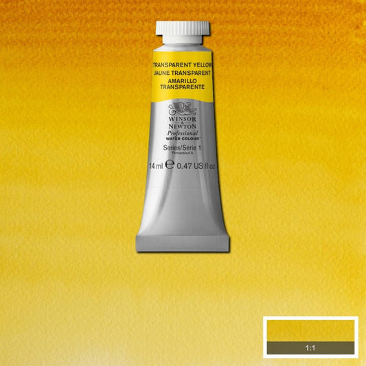Transparent Yellow 14ml - S3 Professional Watercolour