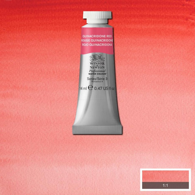 Quinacridone Red 14ml - S3 Professional Watercolour