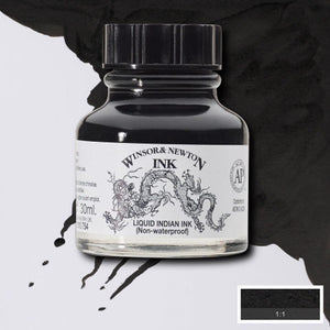 Winsor & Newton - Drawing Ink - 14ml Liquid Indian Ink