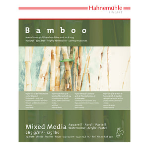 Hahnemuehle - Bamboo Mixed Media Pad - 265gsm 24 x 32cm