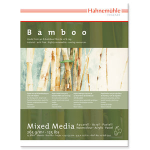 Hahnemuehle - Bamboo Mixed Media Pad - 265gsm 30 x 40cm