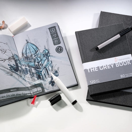 Grey Book - A5 Sketchbook