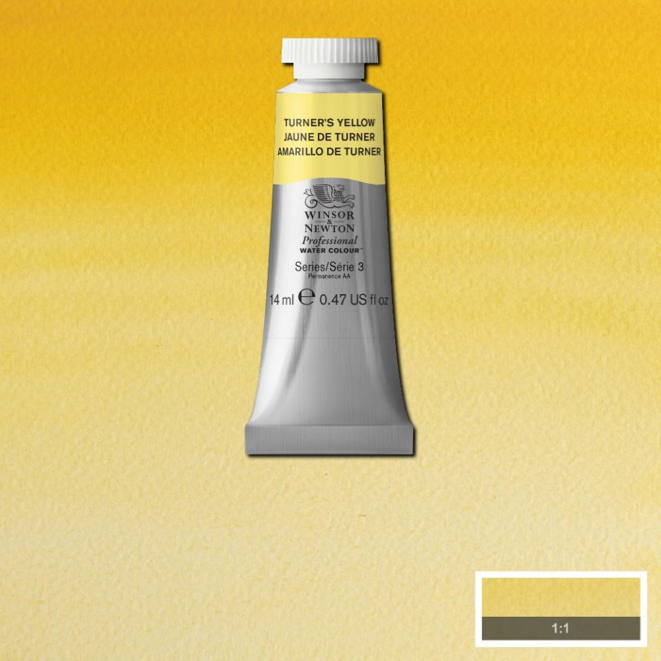 Turners Yellow 14ml - S1 Professional Watercolour