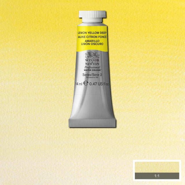 Lemon Yellow Deep 14ml - S4 Professional Watercolour
