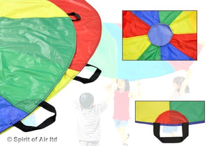 Parachute As Crianças Jogam Pára-quedas De Arco-íris, Com A Bola,  Atividades Ao Ar Livre De Jardim De Infância, Jogos De Pai-filho Dos Jogos  Multiplayer (Size : 3m/9.84ft) : : Esporte