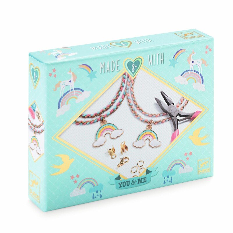 Djeco Rainbow Kumihimo Bracelet Craft Kit