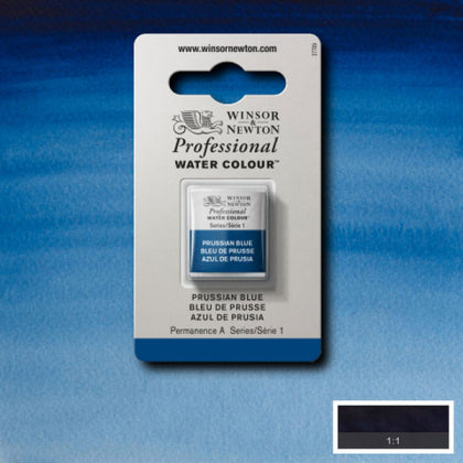 Prussian Blue Half Pan - S1 Professional Watercolour