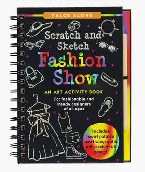 Fashion Show Scratch and Sketch