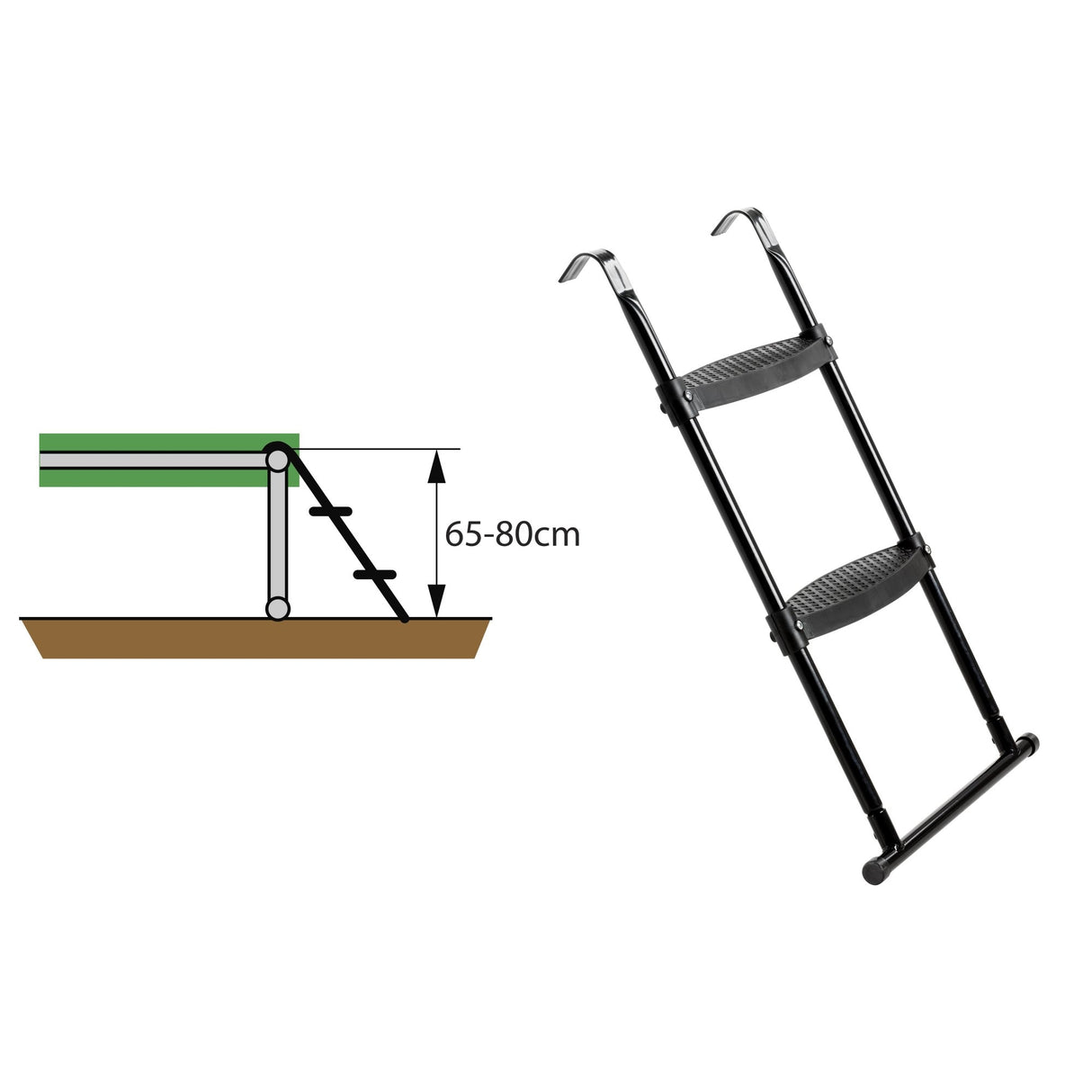 EXIT Ladder M (75) suitable for 10ft trampolines