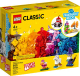 Lego Classic - Creative Transparent Bricks