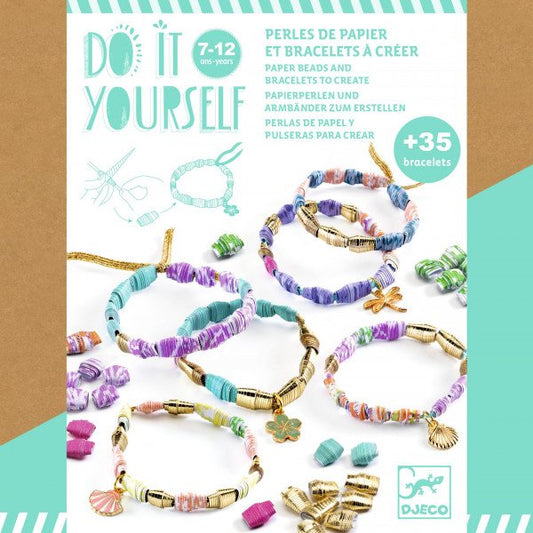 Djeco - DIY Create - Bracelets - Stylish And Golden