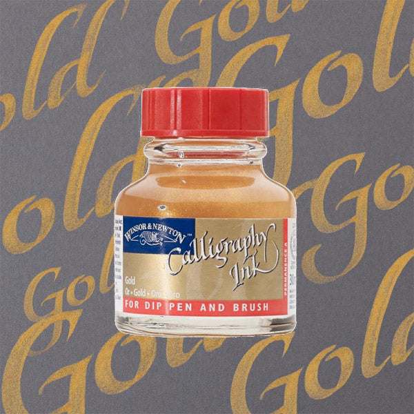 Winsor & Newton - Calligraphy Ink - 30ml Gold