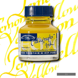 Winsor & Newton - Calligraphy Ink - 30ml Lemon Yellow