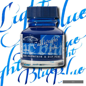 Winsor & Newton - Calligraphy Ink - 30ml Light Blue