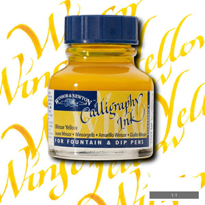 Winsor & Newton - Calligraphy Ink - 30ml Winsor Yellow
