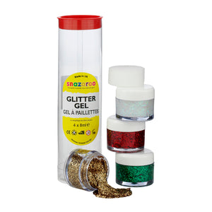 Snazaroo Glitter Gel Tube Set B