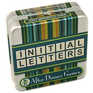 AFTER DINNER GAMES -INITIAL LETTERS