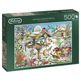 500pc Deluxe Winter Garden Birds