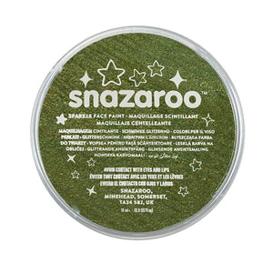 Snazaroo Sparkle Face Paint Sparkle Green 18Ml