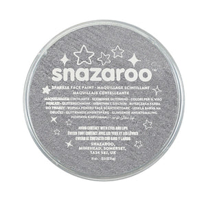 Snazaroo Sparkle Face Paint Gunmetal Grey 18Ml