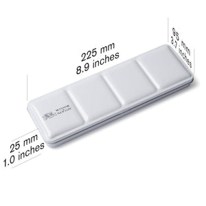 Cotman Watercolours Metal Sketchers' Box - 24 Half Pans. Product Code: 0390645 Barcode: 5012572005838
