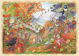500pc Autumn Hedgerow