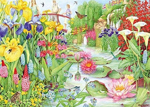1000pc Deluxe The Flower Show: The Water Garden