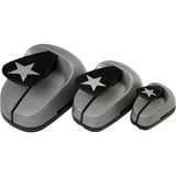 Craft Punch Set, Star, 25+49+75 mm