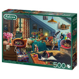 500pc Deluxe Cats in the Attic