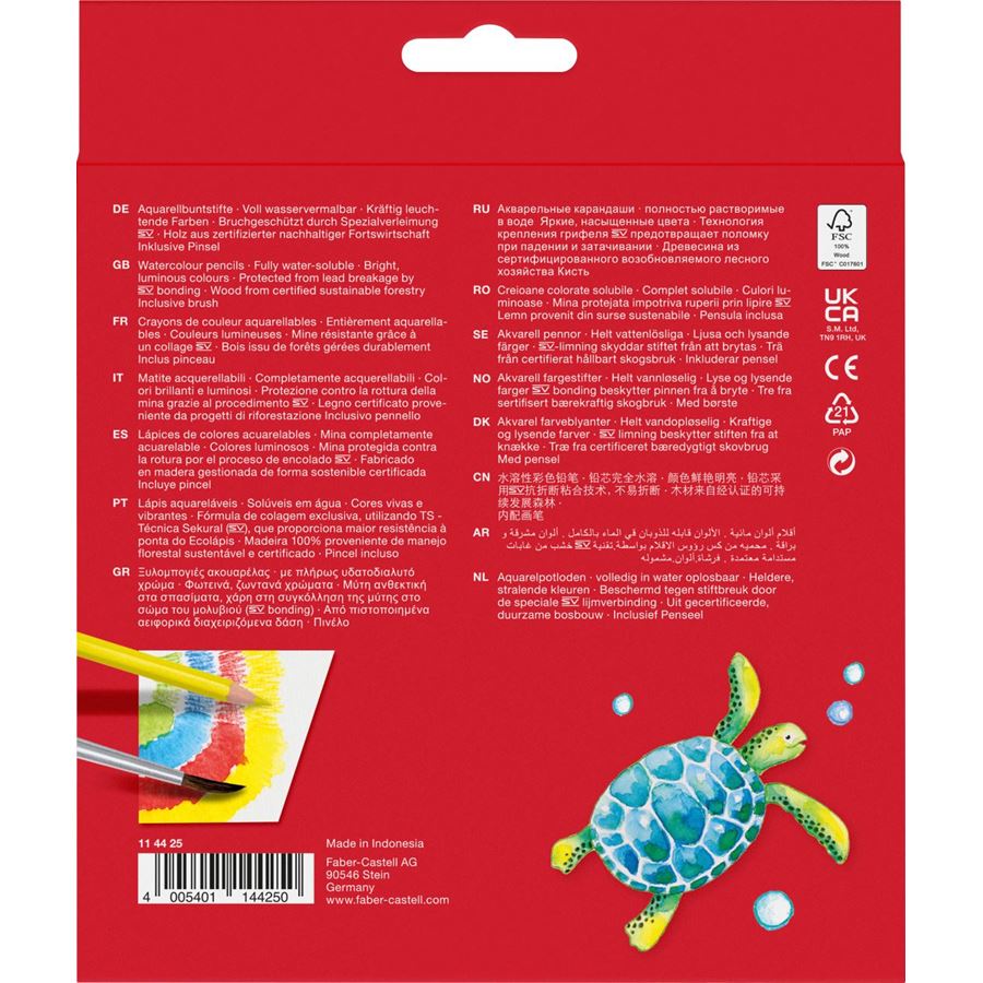 Redline 24 Water Soluble Colour Pencils