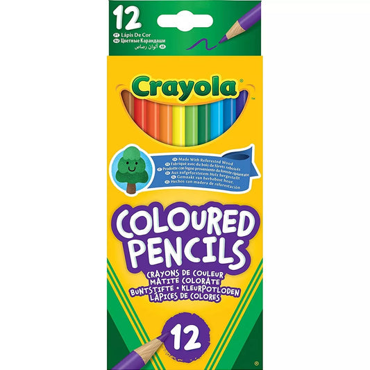 Crayola 12 Coloured Pencils Eco