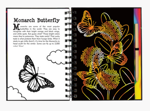 Butterflies and Friends Scratch and Sketch