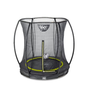 EXIT Silhouette ground trampoline ø183cm with safety net - black
