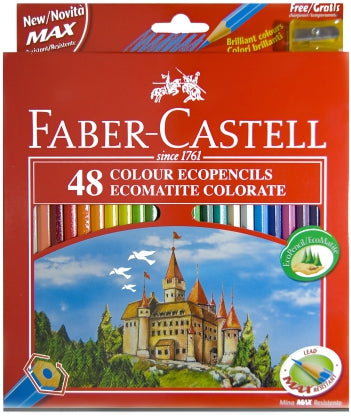 Redline Eco Full Length 48 Colour Pencils – Art & Hobby