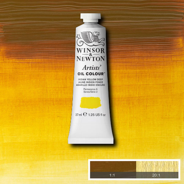 37ml Indian Yellow Deep - Artists' Oil
