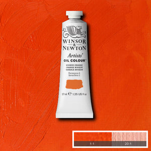 37ml Winsor Orange - Artists' Oil