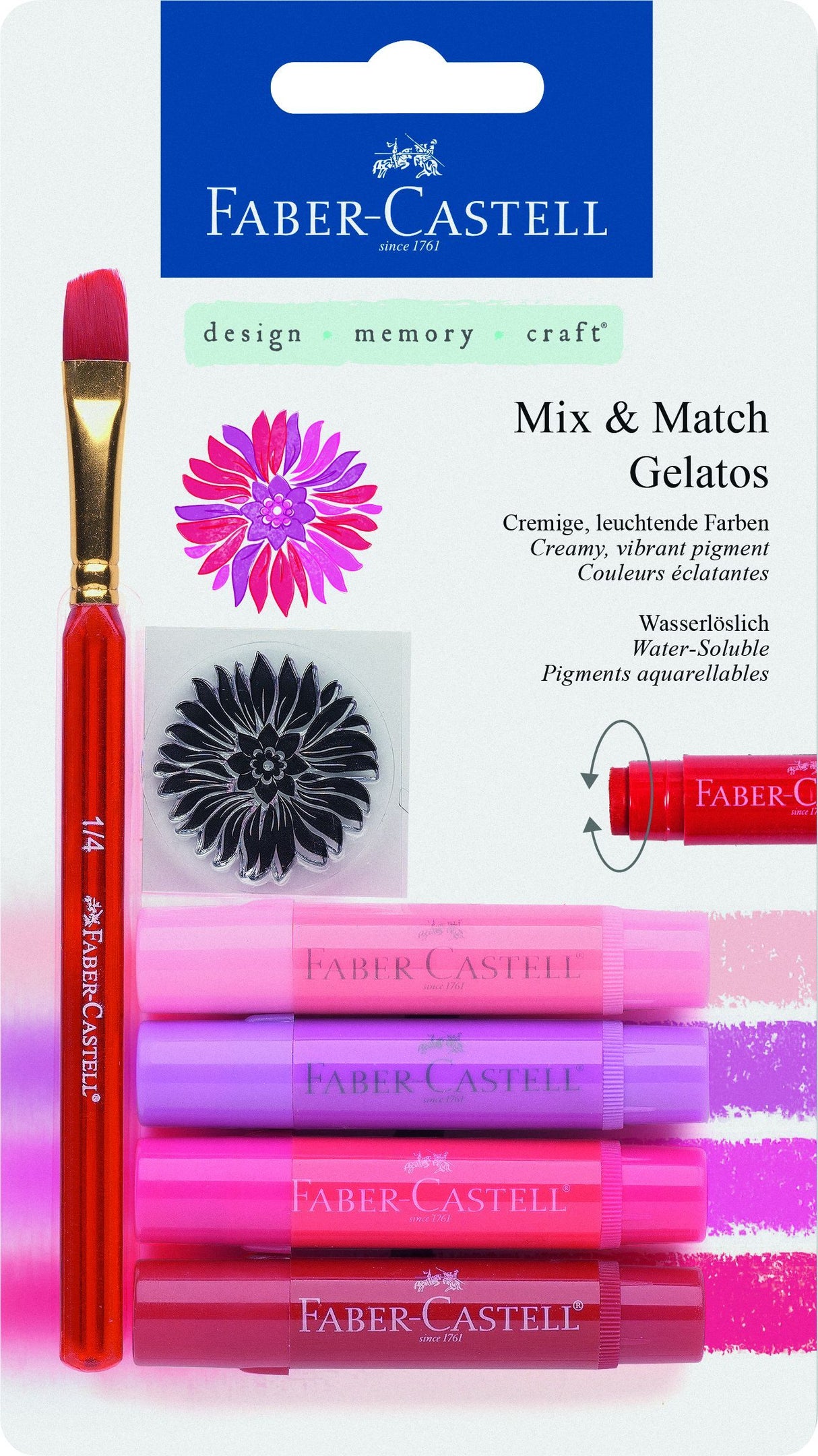 GELATOS CRAYON 4PK- RED