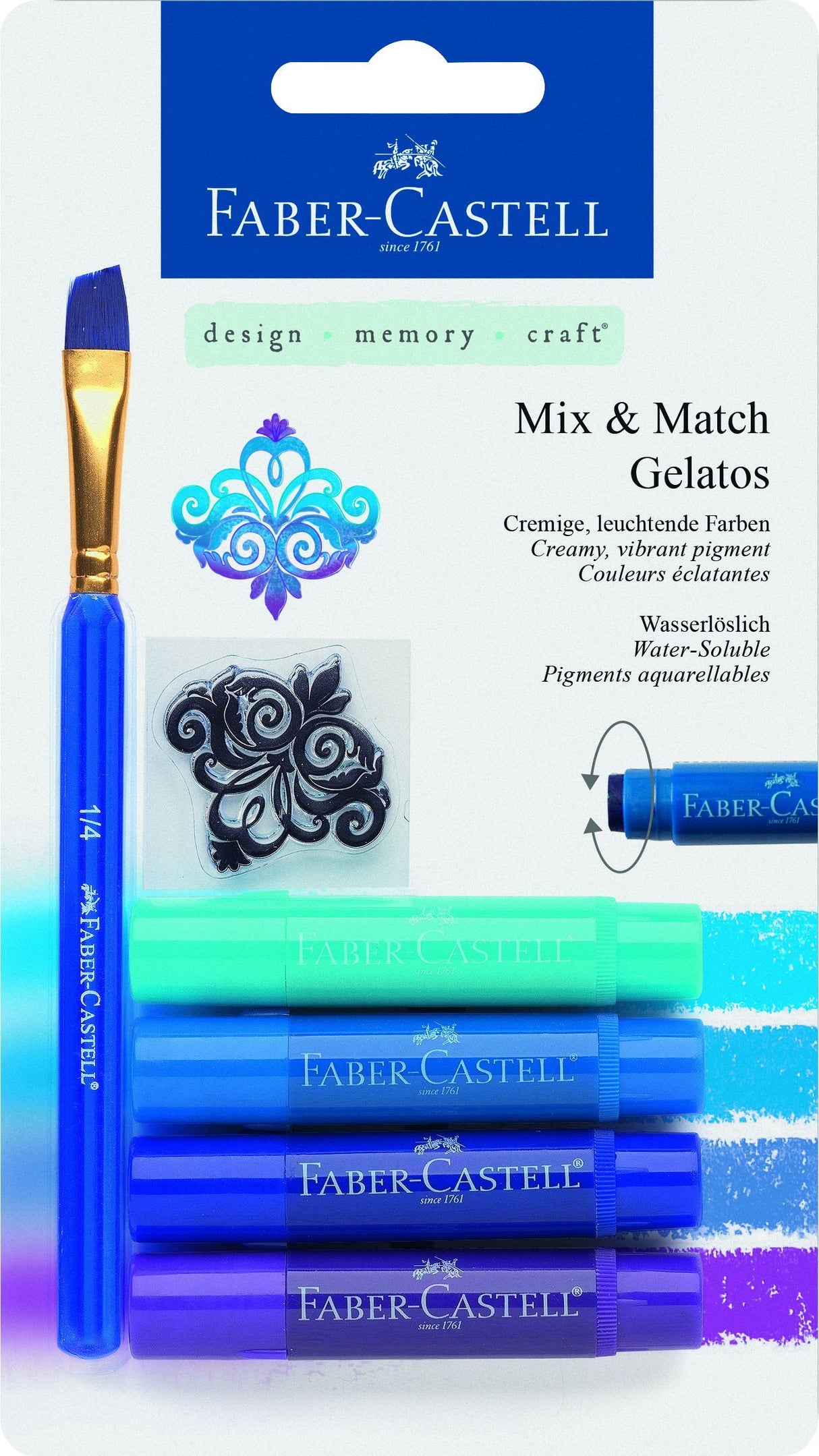 GELATOS CRAYON 4PK- BLUE