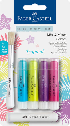 Gelatos Crayon 4Pk- Tropical