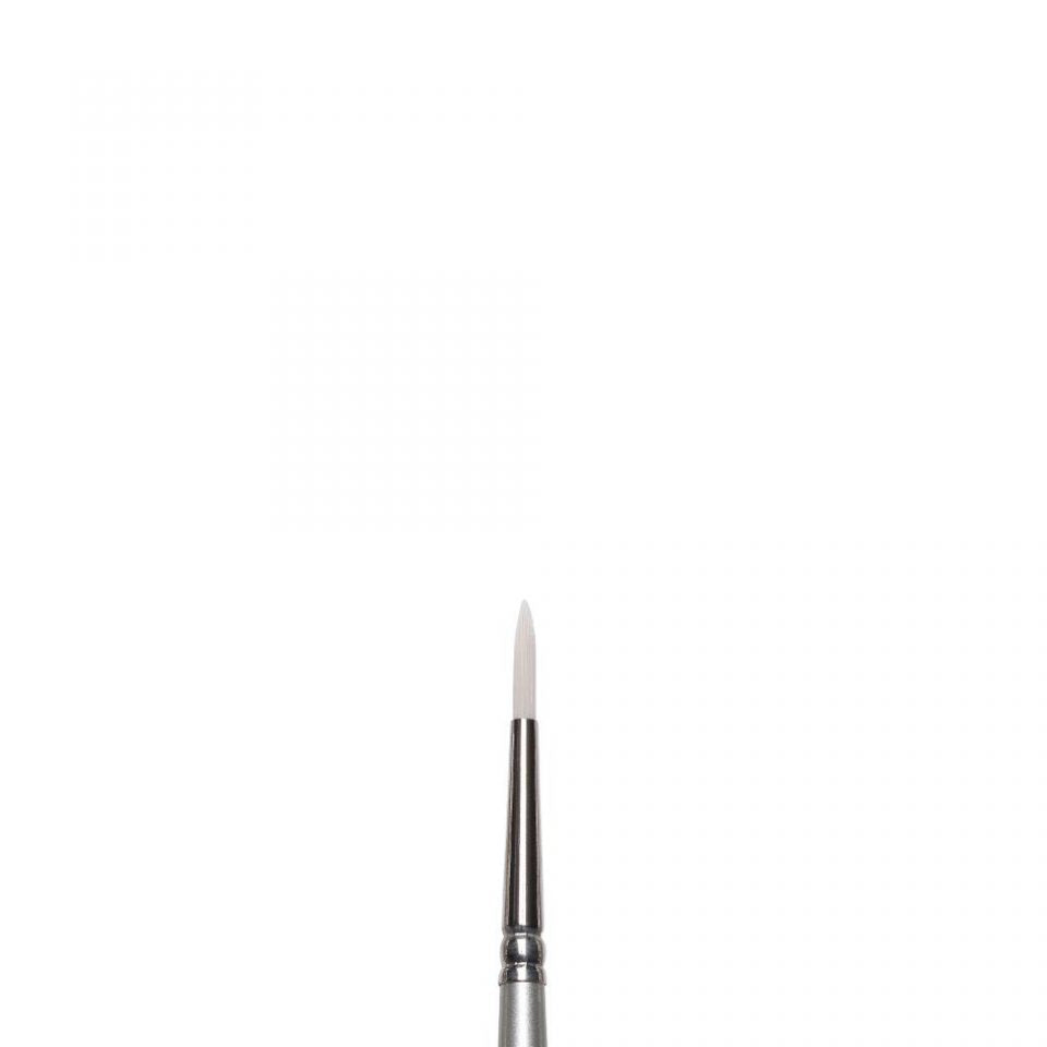 Artisan Water Mixable Oil Colour Brush - Round - Long Handle