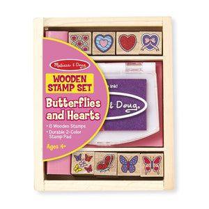 Butterfly And Hearts Stamp Set
